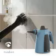 Ångtvätt | 1050 W | 0.35 l | 3.5 Bar | Ånga / Varmt vatten | Ångfunktion | 4.00 m | 180 s | Handhållen ångrengörare - Nedis produkter - 5412810478699 - 5