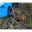 Telttakiila alumiini 6 kpl oranssi Retki - Ultrakevyt 12 g alumiininen telttakiila vetonarulla (18 cm) - Tält, skydd, hängmattor - 6418536024249 - 3
