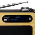 Portable DAB+/ FM radio with Bluetooth® bamboo Black - Radioapparater - 8711902083399 - 45