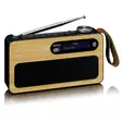 Portable DAB+/ FM radio with Bluetooth® bamboo Black - Radioapparater - 8711902083399 - 25