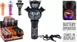 Halloween Ljusstav 12cm med LED-effekter – Rolig Batteridriven Ljusstav för Fester och Lekar - Festdekorationer - 8719987628689 - 1