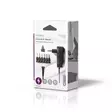 Universal nätadapter | 12 W | 3 - 12 V DC | 1.80 m | 2.0 A | 6 plug(s) | Svart - Allmänna strömförsörjningar och adaptrar - 5412810267149 - 67