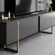 Soffbord Hanah Home Luxe Set Antracit Spånskiva 90x39x40 cm - Möbler - 8683742452119 - 7