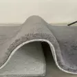 Badrumsmatta Mijölnir Antracit 100% Akryl Halkfri Antibakteriell 75x120 cm - Badrumsmattor och våtrumsmattor - 8683342422819 - 3