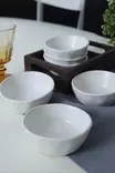 Skål Set Hermia Vit Keramik 6 Delar - Serveringsfat - 8684283059379 - 2