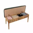 Bänk Hanah Home Vina Furu Spånskiva 110x46x40 cm - Bänkar - 8681875791129 - 5