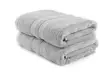 Handdukset Mijölnir Grå 60% Bambu 40% Bomull 50x90 cm 2 Delar - Handdukar - 8684282253969 - 1