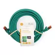 CAT6 Nätverkskabel | RJ45 hane | RJ45 hane | S/FTP | 10.0 m | Rund | LSZH | Grön | Label - Dator och nätverk - 5412810423439 - 66