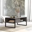 Soffbord Hanah Home Ml34 Rg Silver Spånskiva 100x44,4x59,7 cm - Soffbord - 8683342772129 - 1