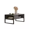 Soffbord Hanah Home Ml34 Rg Silver Spånskiva 100x44,4x59,7 cm - Soffbord - 8683342772129 - 5
