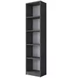 Skrivbord Hanah Home HA125 Valnöt Antracit Spånskiva 160x161,8x45 cm - Skrivbord - 8683742031819 - 8