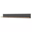 Skrivbord Hanah Home HA125 Valnöt Antracit Spånskiva 160x161,8x45 cm - Skrivbord - 8683742031819 - 9