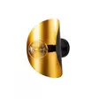 Vägglampa Opviq Sivani Svart Guld Metall 17 x 13 cm 30 cm - Tak- och vägglampor - 8681875649789 - 6