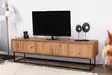 TV-bänk Hanah Home Lupin 180 Valnöt Spånskiva 180x50x40 cm - TV-bänkar - 8681875391329 - 2
