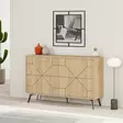 Konsolbord Hanah Home Dune Ek Spånskiva 123x62,4x35 cm - Byråer och skåp - 8683342851329 - 1