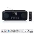 DAB+ FM-radio med CD MP3-spelare Bluetooth® Svart - Radioapparater - 8711902044819 - 1