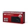 DABMAN 17 bärbar DAB+/FM-radio med Bluetooth svart - Radioapparater - 4024035128009 - 67