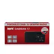 DABMAN 17 bärbar DAB+/FM-radio med Bluetooth svart - Radioapparater - 4024035128009 - 66