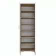 Hallmöbel Hanah Home EA116 Valnöt Vit Spånskiva 60x198,6x37,5 cm - Hallskåp - 8684282480839 - 8