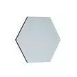 Spegel Hanah Home Zeo Svart MDF 70x60x2,2 cm - Speglar - 8683743822829 - 1