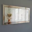 Spegel Hanah Home A330Y Silver MDF 130x65x2,2 cm - Speglar - 8681875986389 - 3
