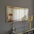 Spegel Hanah Home A330Y Silver MDF 130x65x2,2 cm - Speglar - 8681875986389 - 2