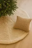Julgransmatta Aberto Design Yilbasi Beige Polyester 150x150 cm - Juldekorationer och textilier - 8684283712939 - 3