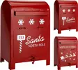 Joulupostilaatikko, 2-designia, punainen - Juldekorationer och textilier - 8720573640879 - 1