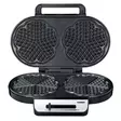 Dubbel våffeljärn 1200W Svart / rostfritt stål - Specialmaskiner och grillar för köket - 5707160020989 - 45