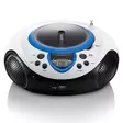 Bärbar FM-radio CD- och USB-spelare blå - Radioapparater - 8711902025689 - 10