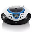 Bärbar FM-radio CD- och USB-spelare blå - Radioapparater - 8711902025689 - 12