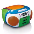 Bärbar radio med CD och kassett Kids Multi Colour - Radioapparater - 8711902041719 - 26