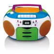Bärbar radio med CD och kassett Kids Multi Colour - Radioapparater - 8711902041719 - 10