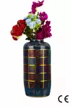 Dekorativ Kruka Aberto Design BK054 Flerfärgad Keramik 15x35 cm - Hängande blomkrukor och vaser - 8684283781669 - 3