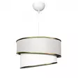 Taklampa Opviq AYD-3622 Cream Tyg PVC 30 x 20 cm - Tak- och vägglampor - 8684282041849 - 1