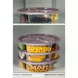 Förvaringslåda Set Hermia Rosa Plast 4 Delar - Matlådor och matförvaringsbehållare - 8684282831839 - 2