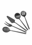 Serveringsset Hermia Svart Rostfritt Stål 5 Delar - Bestick och serveringsredskap - 8684283619399 - 1