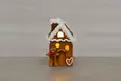 Piparkakkutalo pipariukolla led - Ljussmycken och ljusfigurer - 6410416502069 - 4