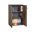 Bokhylla Hanah Home Rkt332Oo1 Valnöt Spånskiva 72x109x34 cm - Bokhyllor - 8684282333609 - 5