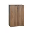 Bokhylla Hanah Home Rkt332Oo1 Valnöt Spånskiva 72x109x34 cm - Bokhyllor - 8684282333609 - 1