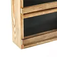 Hylla Aberto Design Big Three Layer Natural Trä 48x34x8 cm - Vägghyllor - 8684282607779 - 5