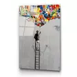 Glastavla Wallity Flerfärgad Glas 70x100 cm - Tavlor och ramar - 8684282137849 - 1