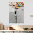 Glastavla Wallity Flerfärgad Glas 70x100 cm - Tavlor och ramar - 8684282137849 - 3