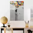 Glastavla Wallity Flerfärgad Glas 70x100 cm - Tavlor och ramar - 8684282137849 - 2
