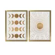 Inramad MDF-tavla Wallity Brun Mink Vit MDF 38x53 cm 2 Delar - Tavlor och ramar - 8683743825059 - 4