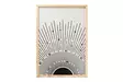 Inramad MDF-tavla Wallxpert Flerfärgad MDF 50x70 cm 3 Delar - Tavlor och ramar - 8684282340249 - 4