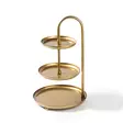 Dekorativt metalltillbehör, guld, 20 cm, 32 cm, hållbart, elegant, mångsidigt - Dekorationer, prydnadsföremål - 8684282243519 - 1