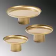 Metalldekoration Aberto Design N?s?ros B Guld Metall 25,5x9 cm 20,5x9 cm 18,5x8,5 cm - Dekorationer, prydnadsföremål - 8684282243489 - 6