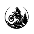 Väggdekor Metall Wallity Enduro Svart Metall 46x49 cm - Dekorationer, prydnadsföremål - 8684282474289 - 1