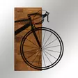 Väggdekor Trä Wallity Svart Valnöt Metall Trä 45x58 cm - Dekorationer, prydnadsföremål - 8682870854659 - 5